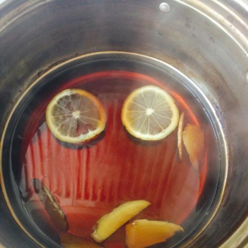 柠檬可乐生姜茶