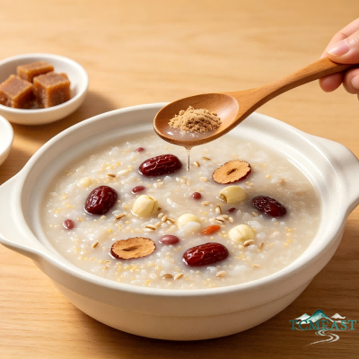 Gan Mai Da Zao Porridge originates