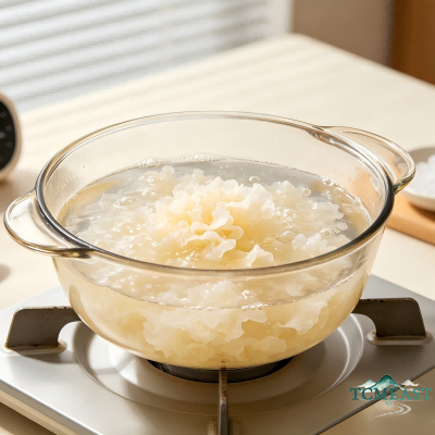 Loquat and Snow Fungus Soup