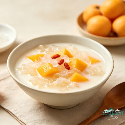 Loquat and Snow Fungus Soup