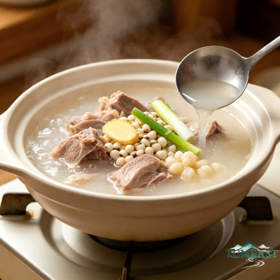 薏苡仁鸭肉煲