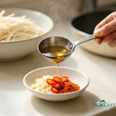 Cold Tossed Enoki Mushrooms