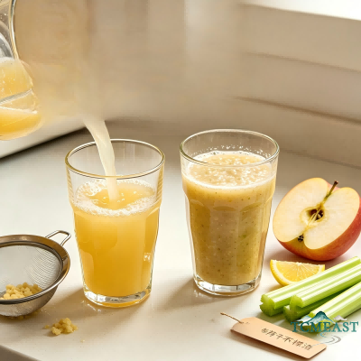 Apple, Lemon, and Celery Juice