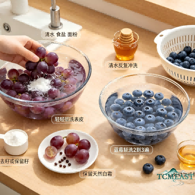 Grape and Blueberry Juice