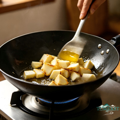 Stir-fried Two Winter Delicacies