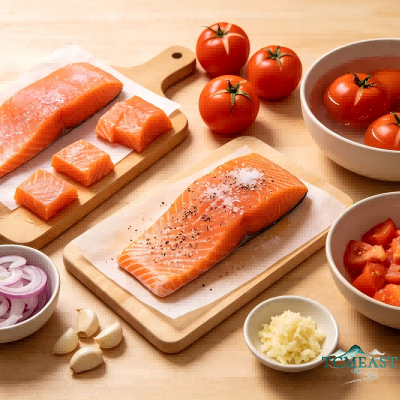 Salmon with Tomato
