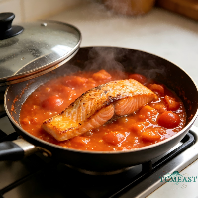 Salmon with Tomato