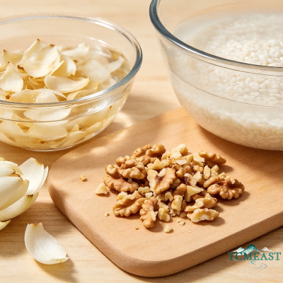 Walnut and Lily Porridge