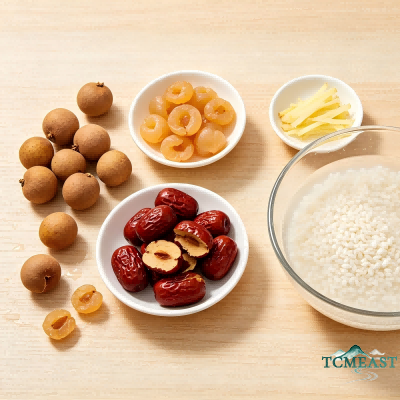 Longan and Red Date Porridge