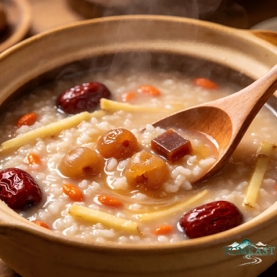 Longan and Red Date Porridge