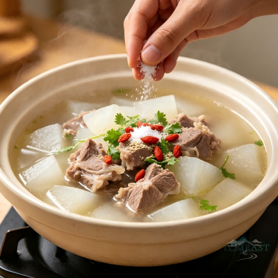 萝卜羊肉炖锅