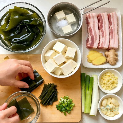 Kelp and Tofu Stew
