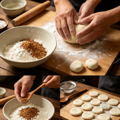 Jujube & Persimmon Cake (Zao Shi Bing)