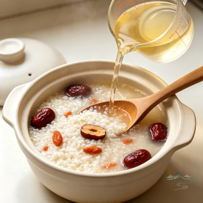 Atractylodes & Chinese Yam Congee (Baizhu Shanyao Zhou)