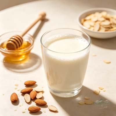 Milk & Almond Drink (Almond Milk Tea / Almond Dew)