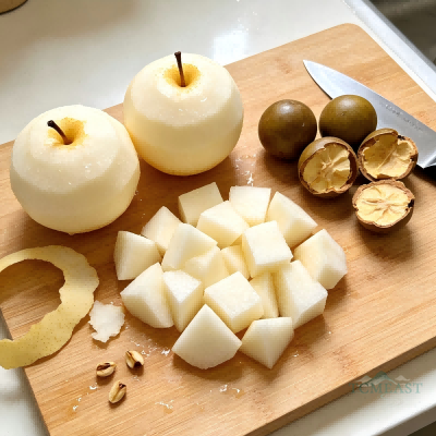 Luo Han Guo & Pear Soup (Luohan Xueli Tang)