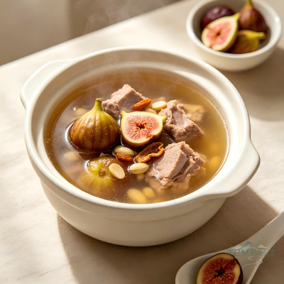 Dried Fig & Lean Pork Soup (Fig Lean Meat Soup)