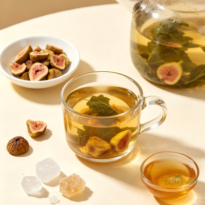 Dried Fig & Mulberry Leaf Tea (Sangye Wuhuaguo Cha)