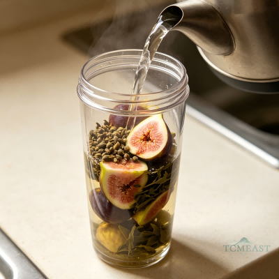 Dried Fig & Forsythia Tea (Wuhuaguo Lianqiao Cha)