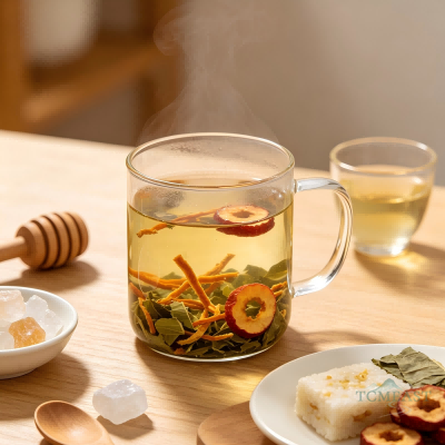 Hawthorn, Lotus Leaf & Tangerine Peel Tea