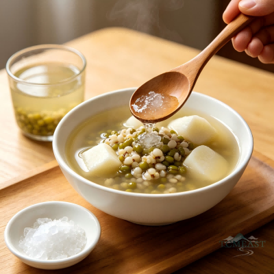 Mung Bean, Coix Seed & Chinese Yam Soup