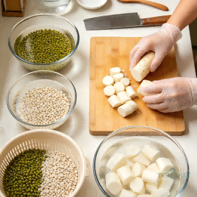 Mung Bean, Coix Seed & Chinese Yam Soup