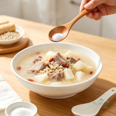 Coix Seed, Chinese Yam & Pork Rib Soup