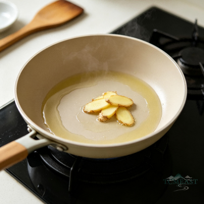 Tofu & Chrysanthemum Thick Soup (Doufu Juhua Geng)